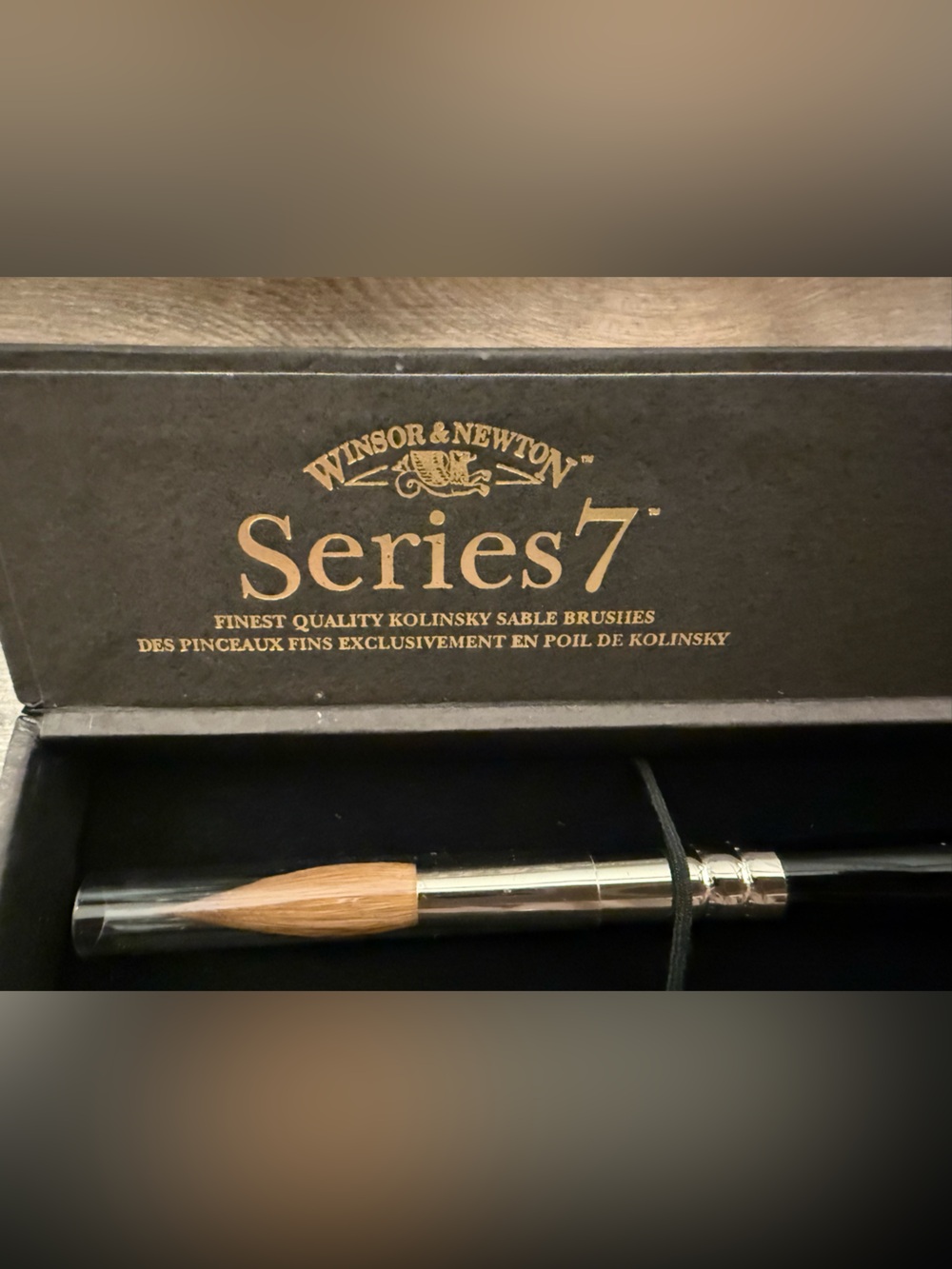 Winsor & Newton Series 7 Kolinsky Sable Brush – Size 10 – New in Box